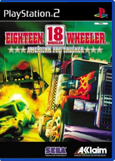 18 Wheeler: American Pro Trucker - Playstation 2 Games