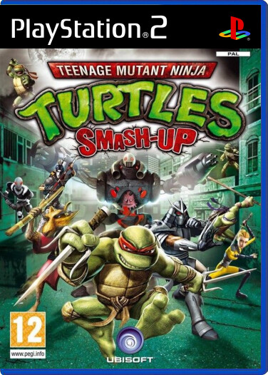 Teenage Mutant Ninja Turtles: Smash-Up - Playstation 2 Games