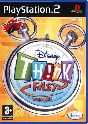 Disney Think Fast - Playstation 2 Games
