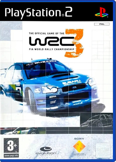 WRC 3: The Official Game Of The Fia World Rally Championship - Playstation 2 Games