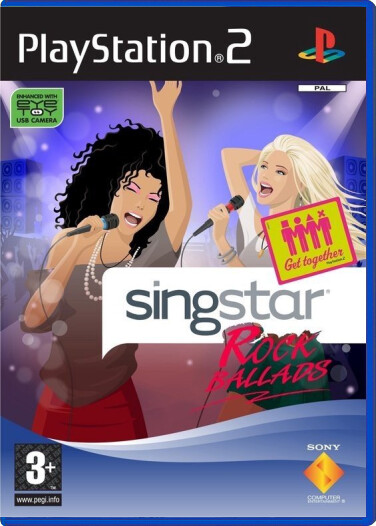 SingStar Rock Ballads - Playstation 2 Games