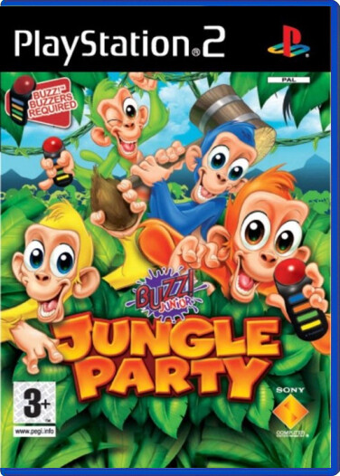 Buzz! Junior: Jungle Party - Playstation 2 Games