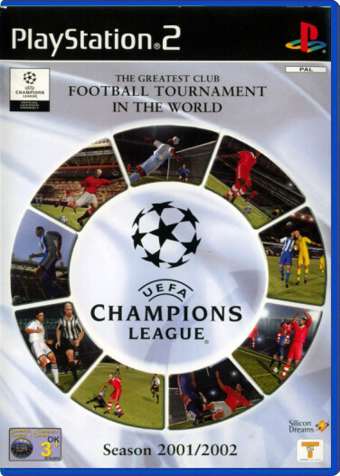 UEFA Champions League Season 2001/2002 - Playstation 2 Games