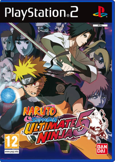 Naruto Shippuden: Ultimate Ninja 5 - Playstation 2 Games