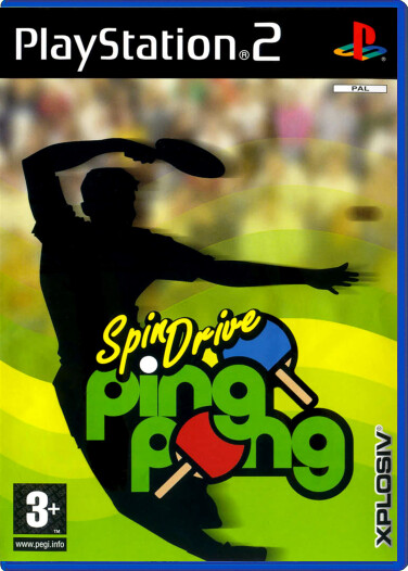 SpinDrive Ping Pong - Playstation 2 Games