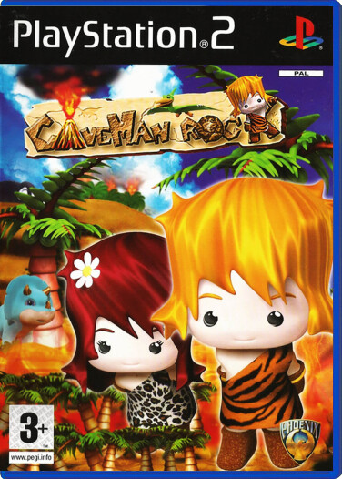 CaveMan Rock - Playstation 2 Games