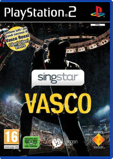 SingStar Vasco - Playstation 2 Games