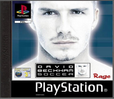 David Beckham Soccer - Playstation 1 Games