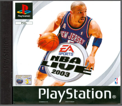 NBA Live 2003 - Playstation 1 Games