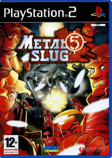 Metal Slug 5 - Playstation 2 Games