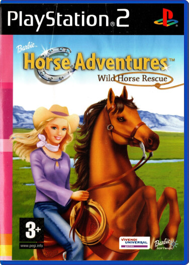 Barbie Horse Adventures: Wild Horse Rescue - Playstation 2 Games