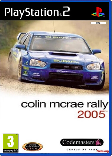 Colin McRae Rally 2005 - Playstation 2 Games