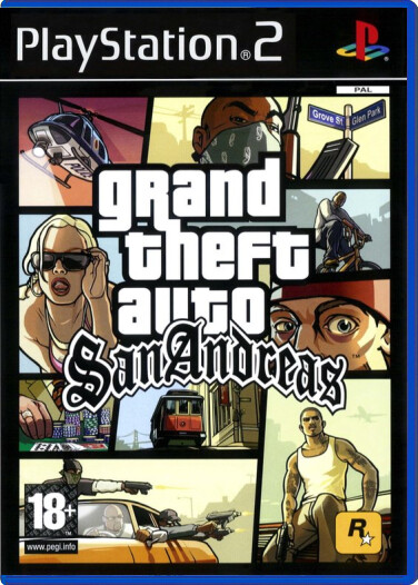 Grand Theft Auto: San Andreas - Playstation 2 Games