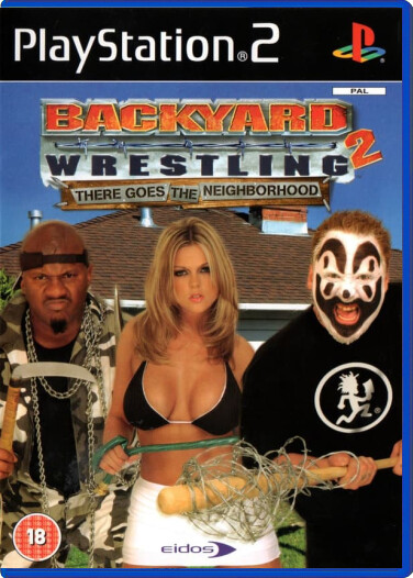 Backyard Wrestling 2: There Goes the Neighborhood - Playstation 2 Games