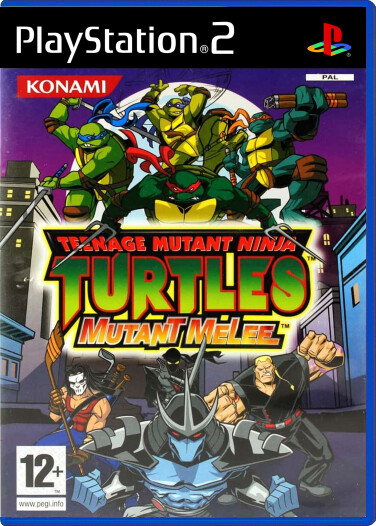 Teenage Mutant Ninja Turtles: Mutant Melee - Playstation 2 Games