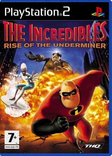 The Incredibles: Rise of the Underminer - Playstation 2 Games