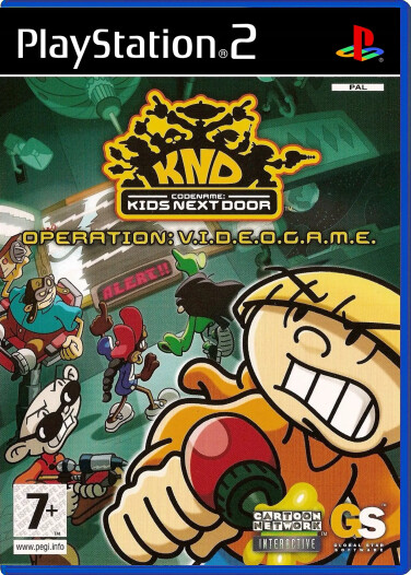 Codename: Kids Next Door – Operation: V.I.D.E.O.G.A.M.E. - Playstation 2 Games