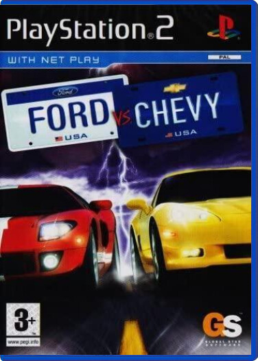 Ford vs. Chevy - Playstation 2 Games