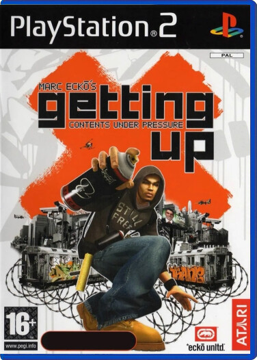 Marc Eckō's Getting Up (Contents Under Pressure) - Playstation 2 Games