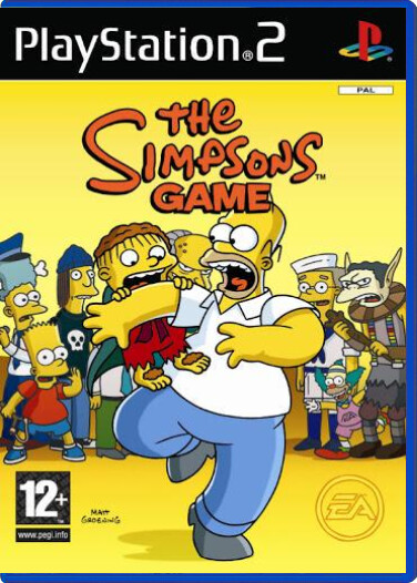 The Simpsons Game - Playstation 2 Games