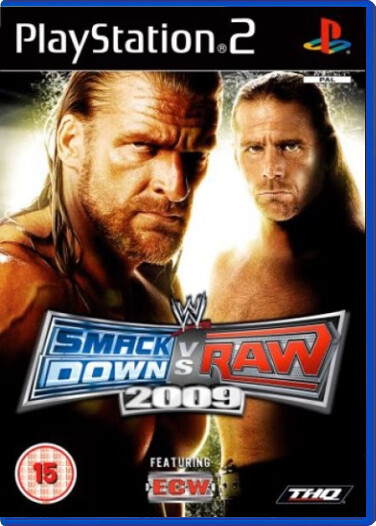 WWE SmackDown vs. Raw 2009 - Playstation 2 Games