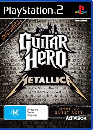 Guitar Hero: Metallica - Playstation 2 Games