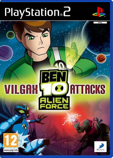 Ben 10 Alien Force: Vilgax Attacks - Playstation 2 Games