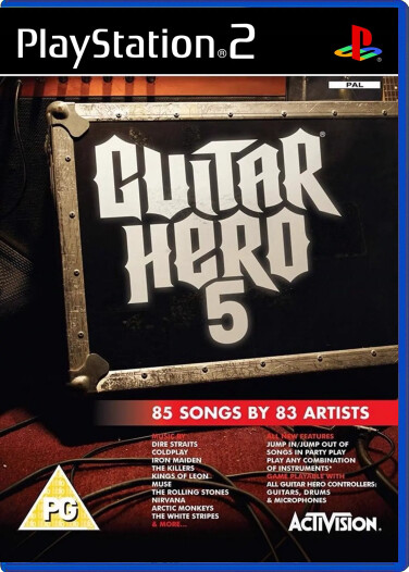 Guitar Hero 5 - Playstation 2 Games