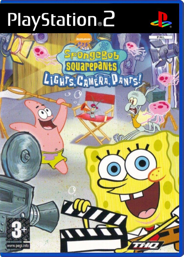 Spongebob Squarepants: Lights, Camera, Pants! - Playstation 2 Games