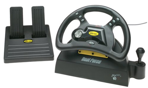 Mad Catz Dual Force Steering Wheel - Playstation 1 Hardware