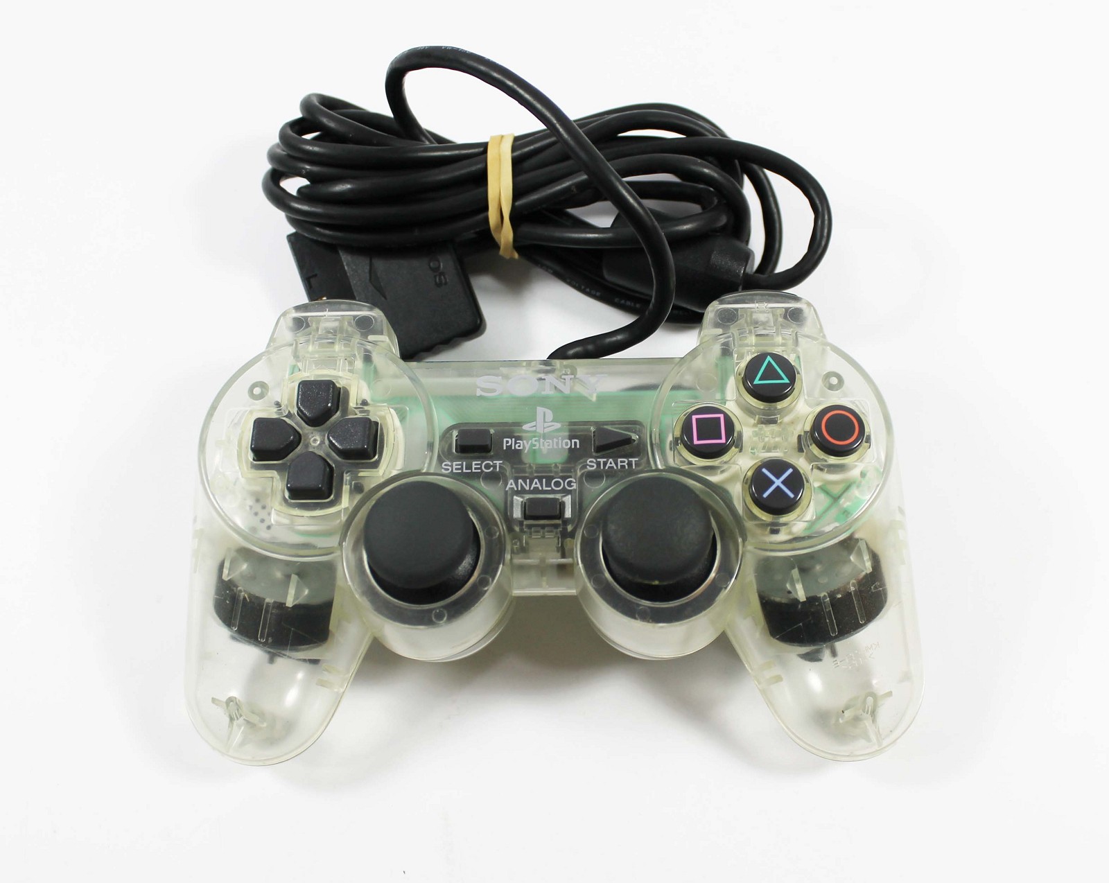 Sony DualShock Playstation 2 Controller - Crystal - Playstation 2 Hardware