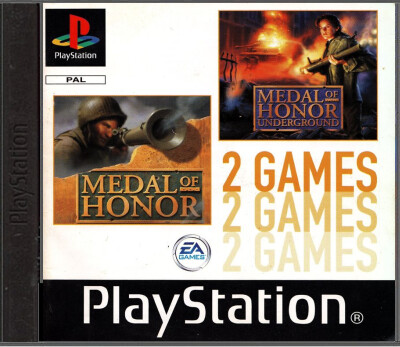 Medal of Honor / Medal of Honor Underground - Playstation 1 Games