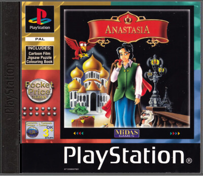 Anastasia - Playstation 1 Games