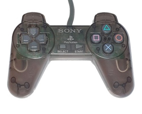 Sony Analog Playstation 1 Controller - Coal Black - Playstation 1 Hardware
