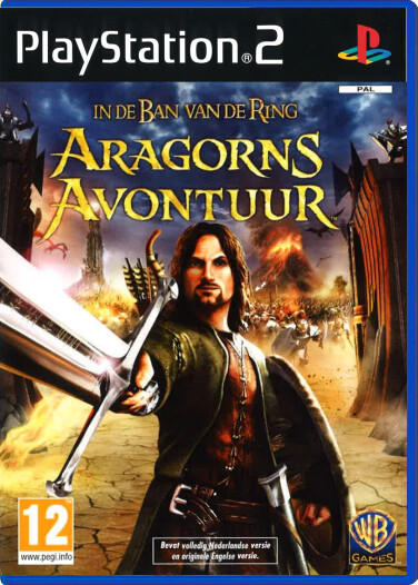 In de Ban van de Ring: Aragorns Avontuur (Lord of the Rings) - Playstation 2 Games