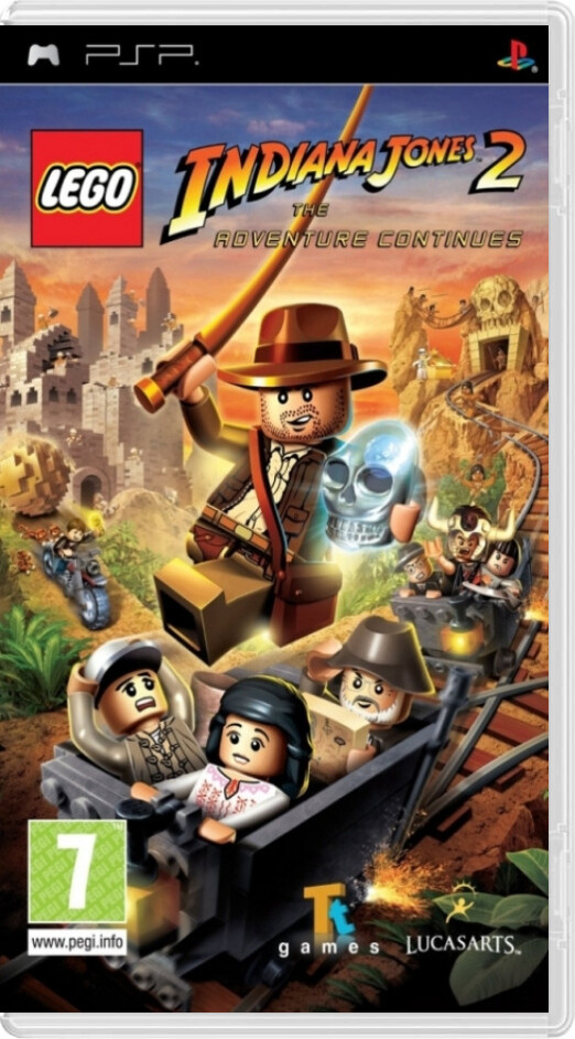 LEGO Indiana Jones 2: The Adventure Continues - Playstation Portable Games