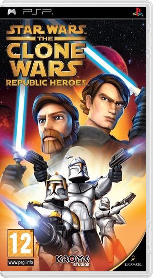 Star Wars: The Clone Wars - Republic Heroes - Playstation Portable Games