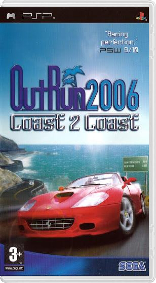 OutRun 2006: Coast 2 Coast - Playstation Portable Games