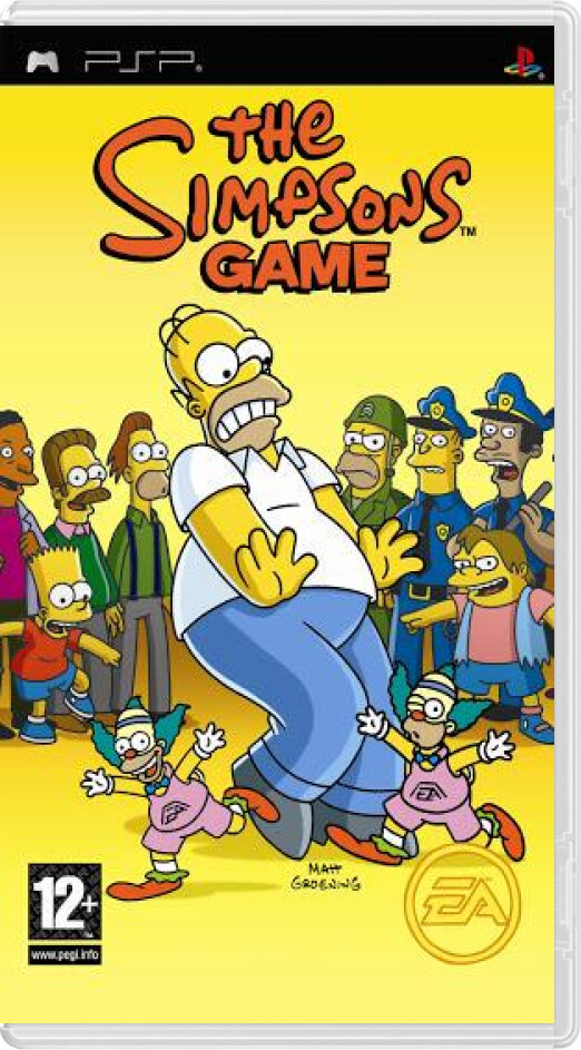 The Simpsons Game - Playstation Portable Games