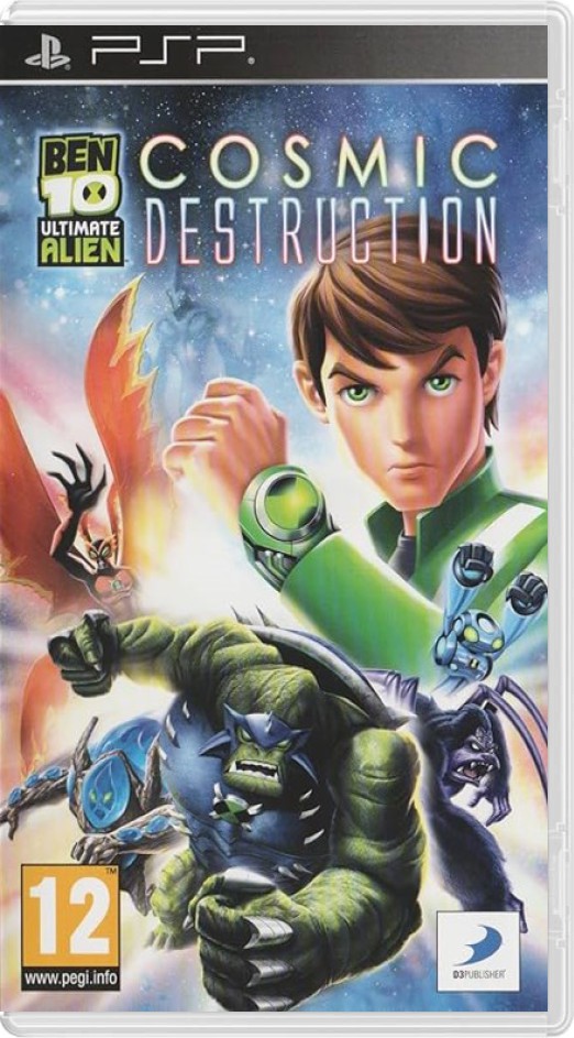 Ben 10 Ultimate Alien: Cosmic Destruction - Playstation Portable Games