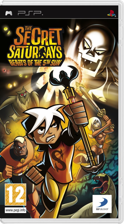 The Secret Saturdays: Beasts of the 5th Sun - Playstation Portable Games
