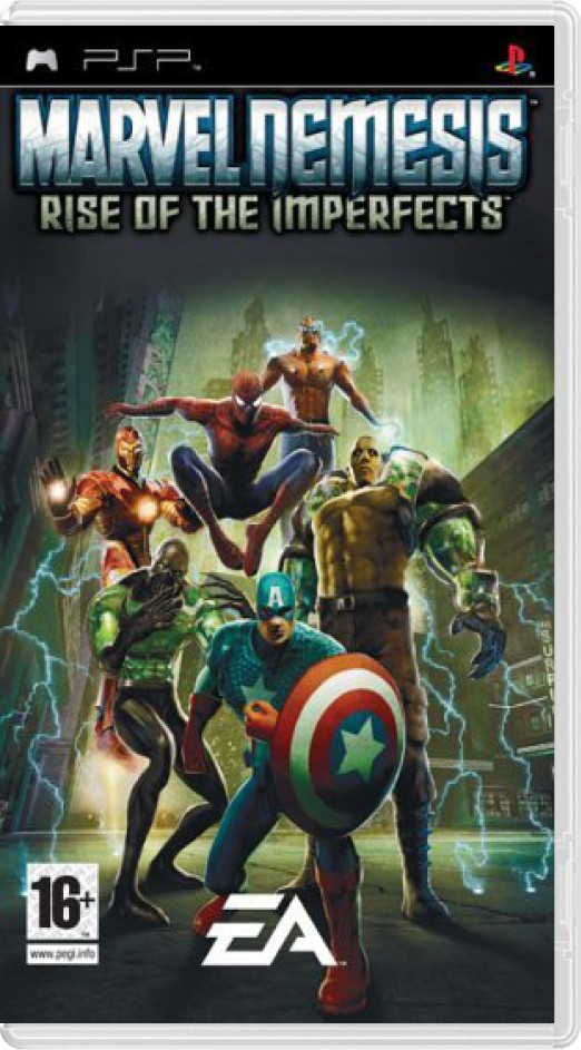 Marvel Nemesis: Rise of the Imperfects - Playstation Portable Games