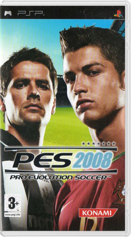 Pro Evolution Soccer 2008 - Playstation Portable Games