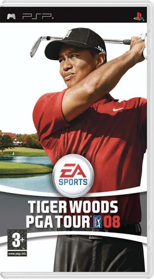Tiger Woods PGA Tour 08 - Playstation Portable Games