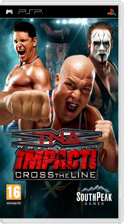 TNA Impact!: Cross the Line - Playstation Portable Games