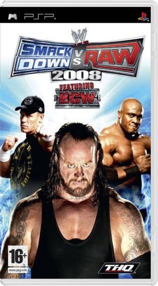 WWE SmackDown vs. Raw 2008 - Playstation Portable Games