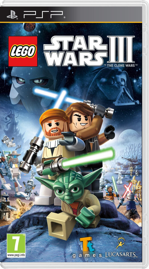 LEGO Star Wars III: The Clone Wars - Playstation Portable Games