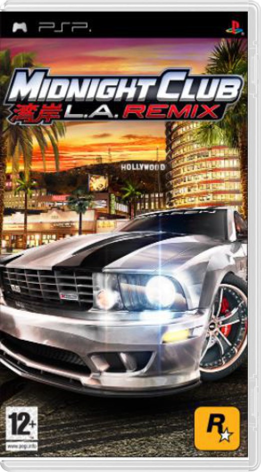 Midnight Club: Los Angeles Remix - Playstation Portable Games