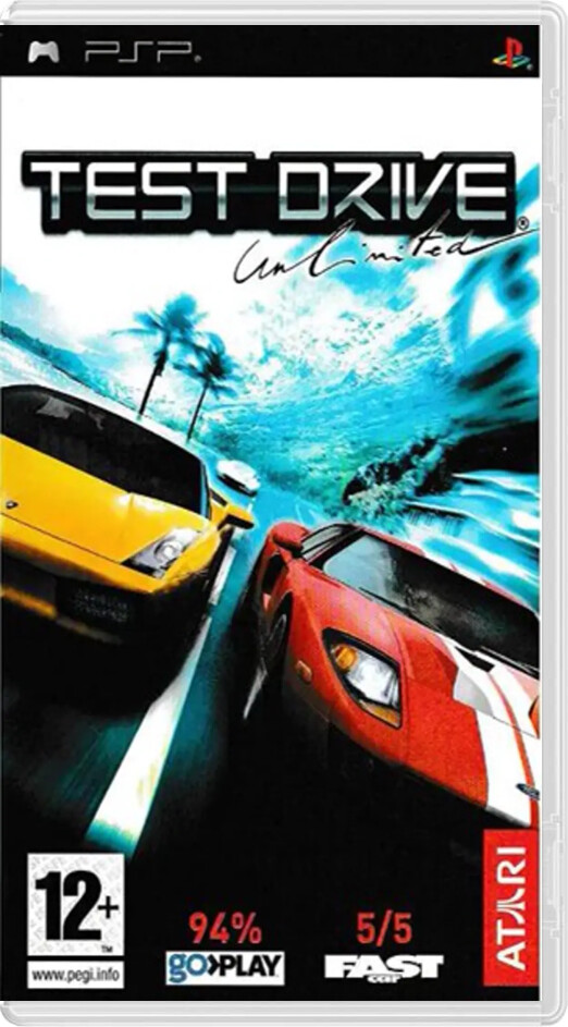Test Drive Unlimited - Playstation Portable Games
