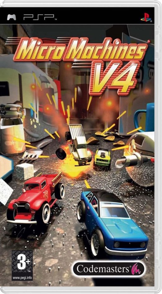 Micro Machines V4 - Playstation Portable Games